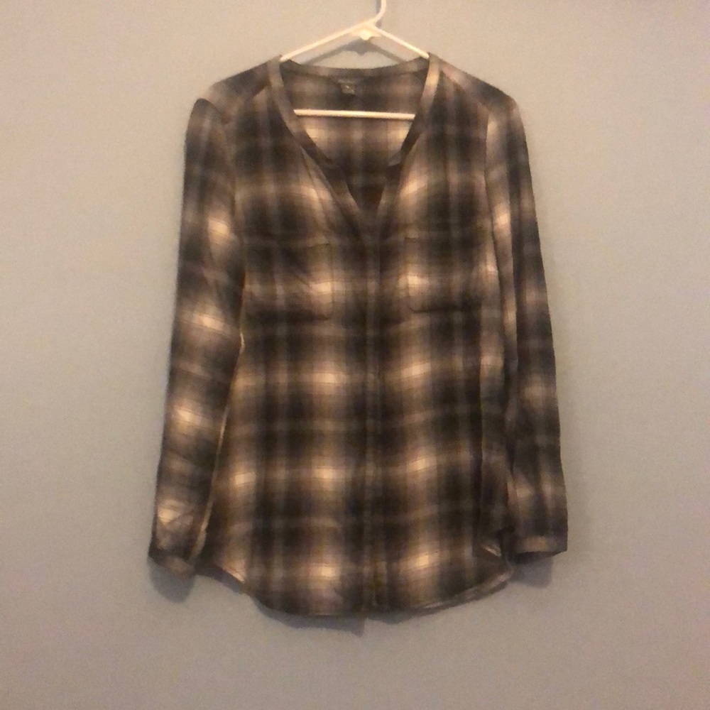 Mandarin Collar Flannel